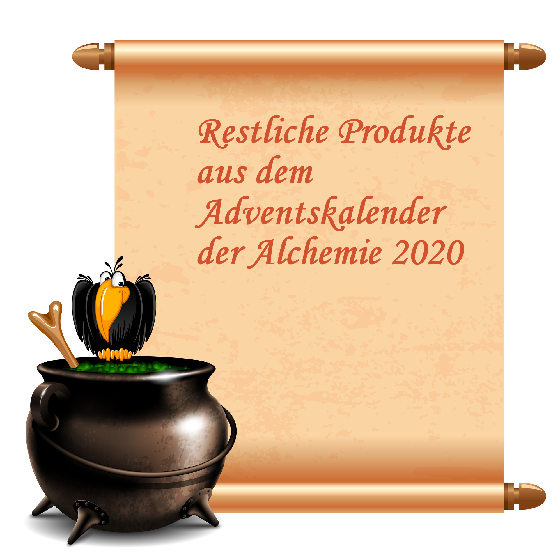 Restprodukte aus dem Adventskalender