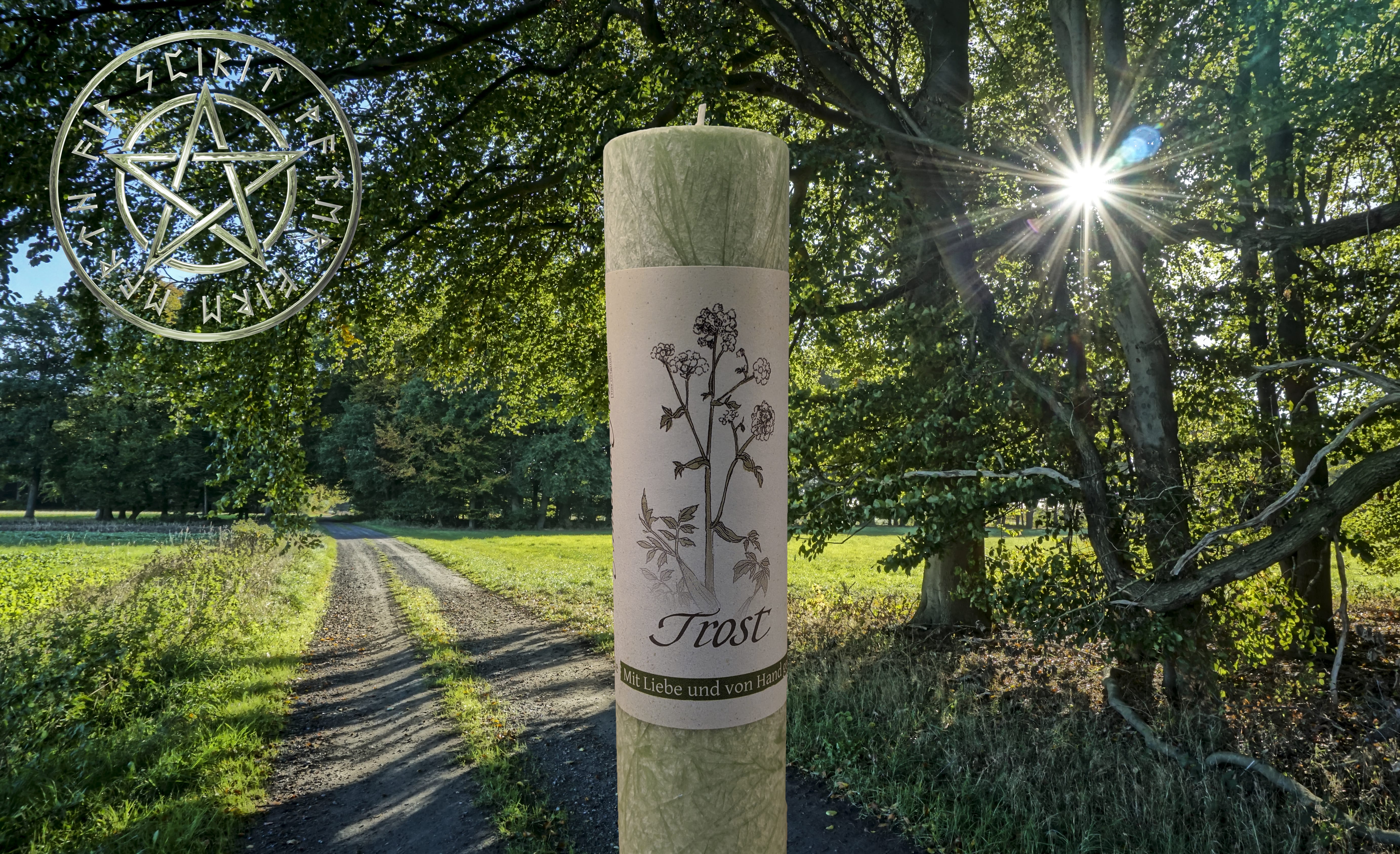 Allgäuer Heilkräuter Kerze Trost