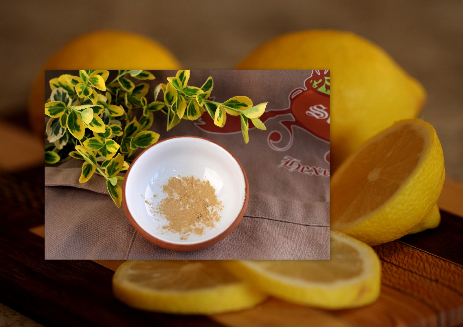 Fruchtpeeling Zitrone