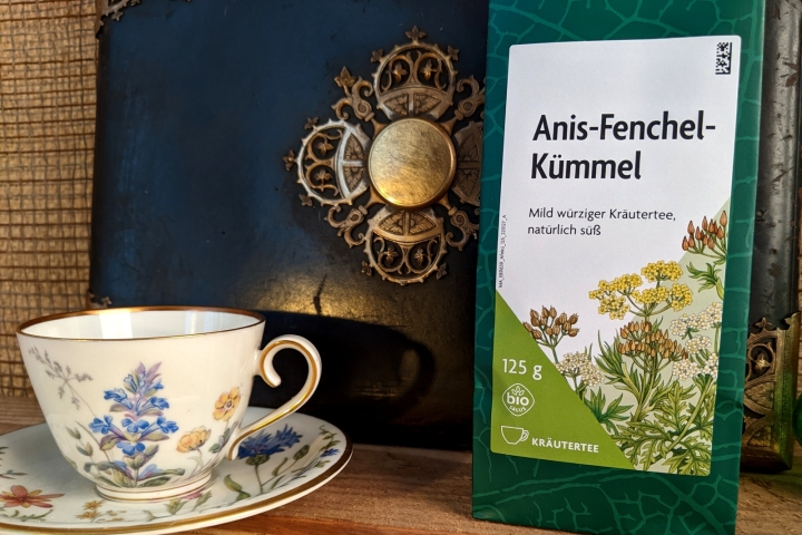 Anis-Fenchel-Kümmel-Kräutertee