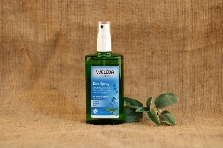 Weleda Deo Spray Salbei mit Sprühaufsatz