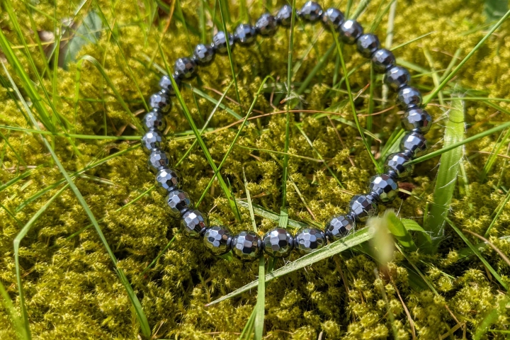 Armband mit Silizium Kugeln