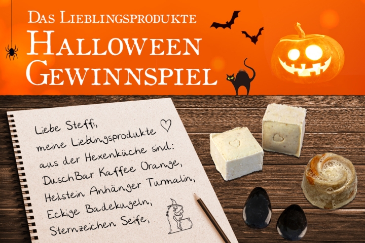 Halloween-Gewinnspiel Lieblingsprodukte