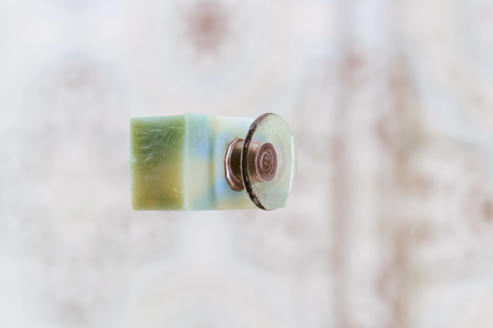 Seife an der Duschwand