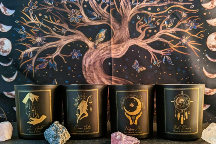 Mystische Duftkerzen