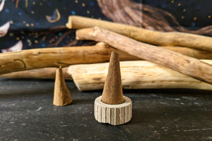 Natur Räucherkegel Set Zimt