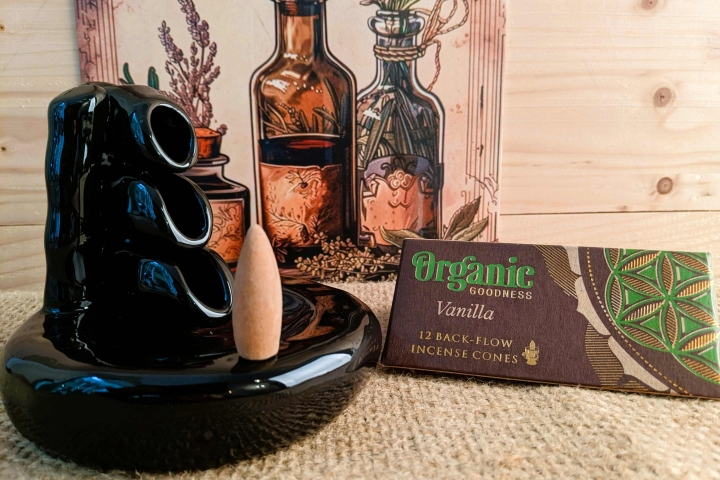 Räucherkegel Vanille