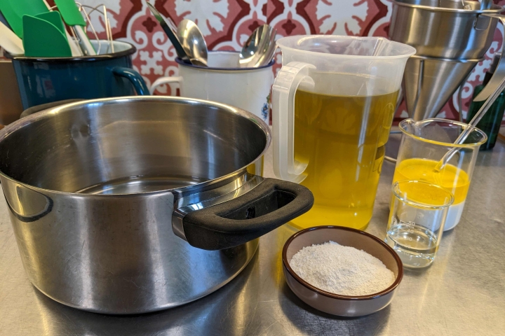Seifenutensilien