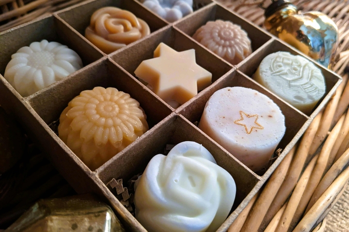 Weihnachtliche Neunlingsschachtel