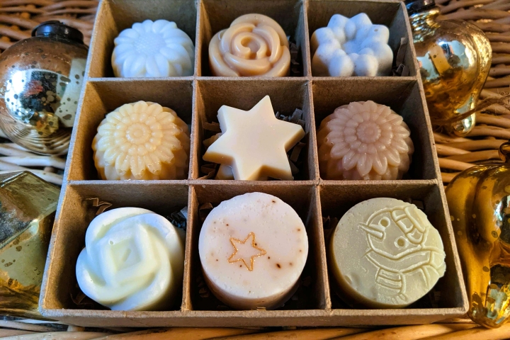 Weihnachtliche Neunlingsschachtel