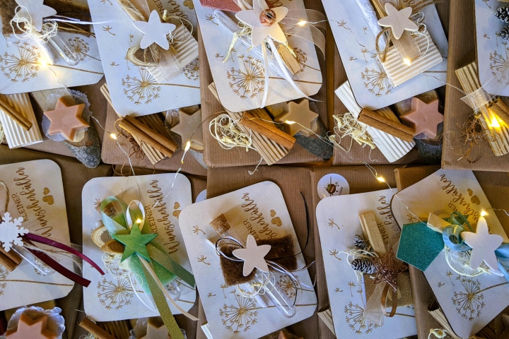 Viele Wunscherfüller Karten auf einem Blick